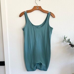 Teal Sleeveless Bodysuit